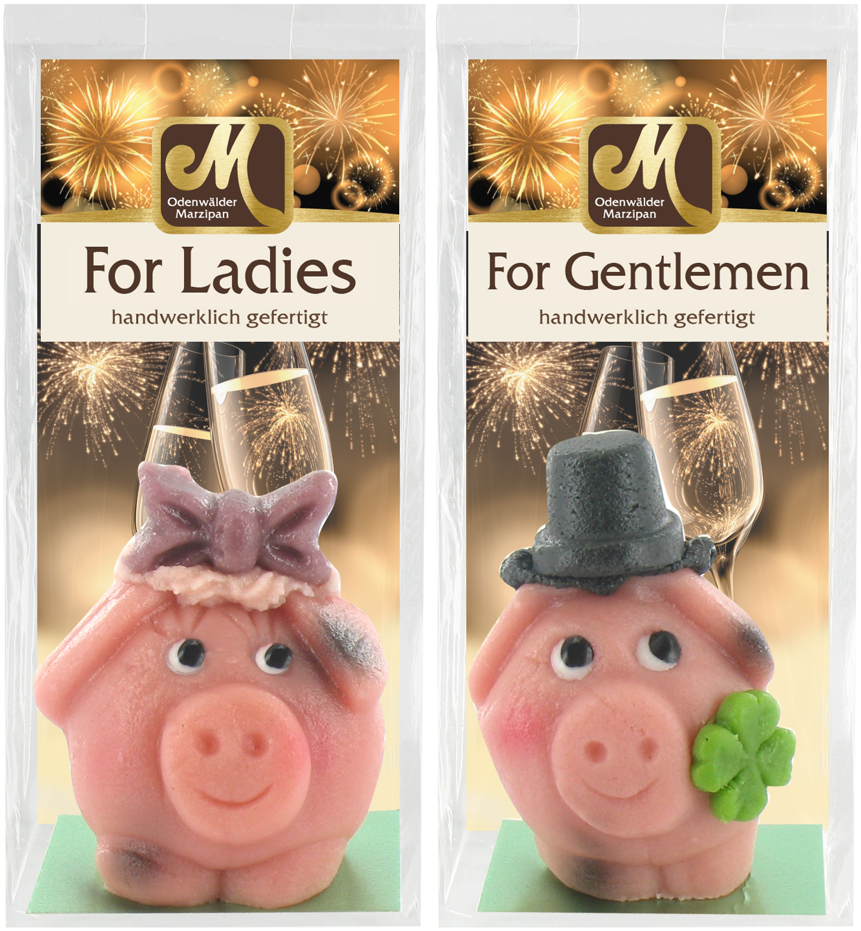 Schwein Lady & Gentleman Schweinepaar