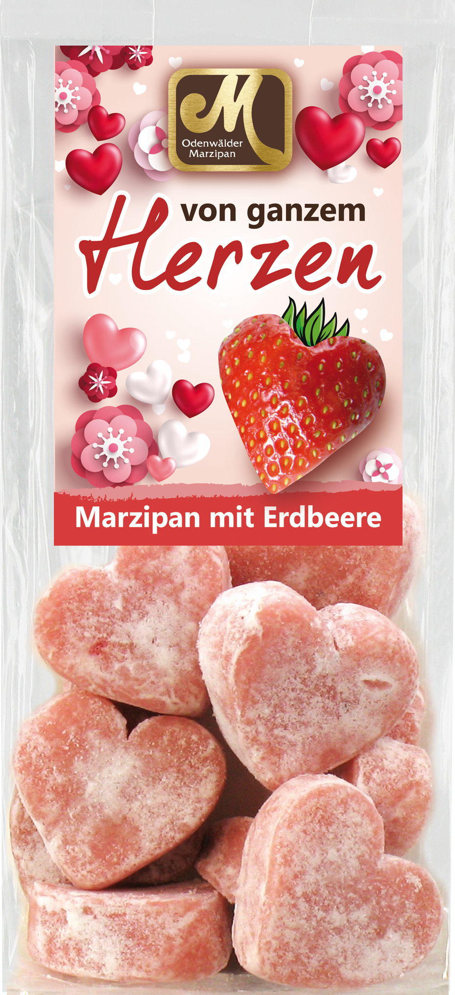 Erdbeer Joghurt Herzen