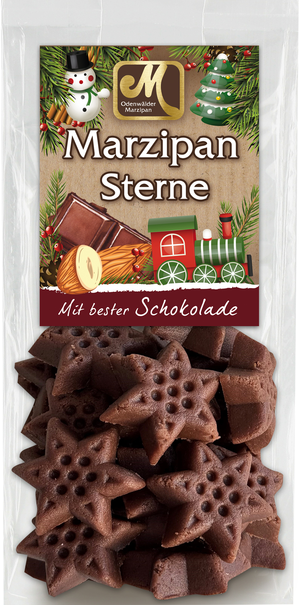 Wintersterne Schoko
