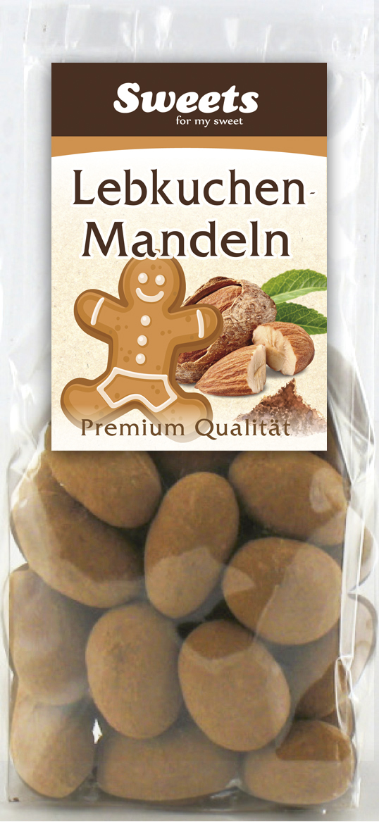 Lebkuchen Mandeln