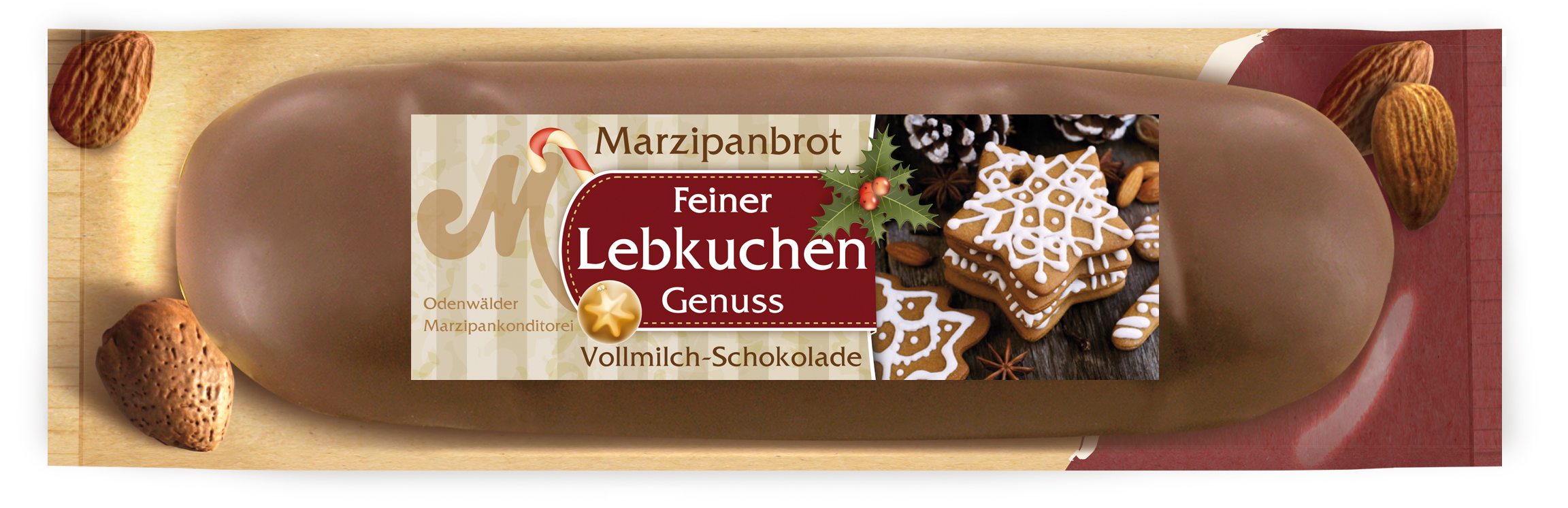 Lebkuchen Marzipanbrot